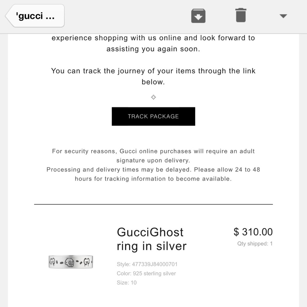 gucci ring